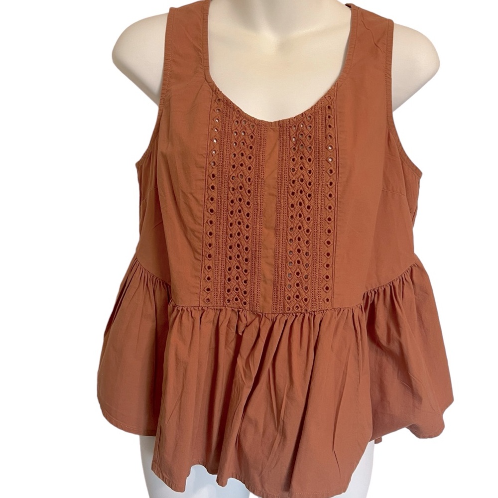 Anthropologie Vanessa Virginia Sleeveless Top Size 6